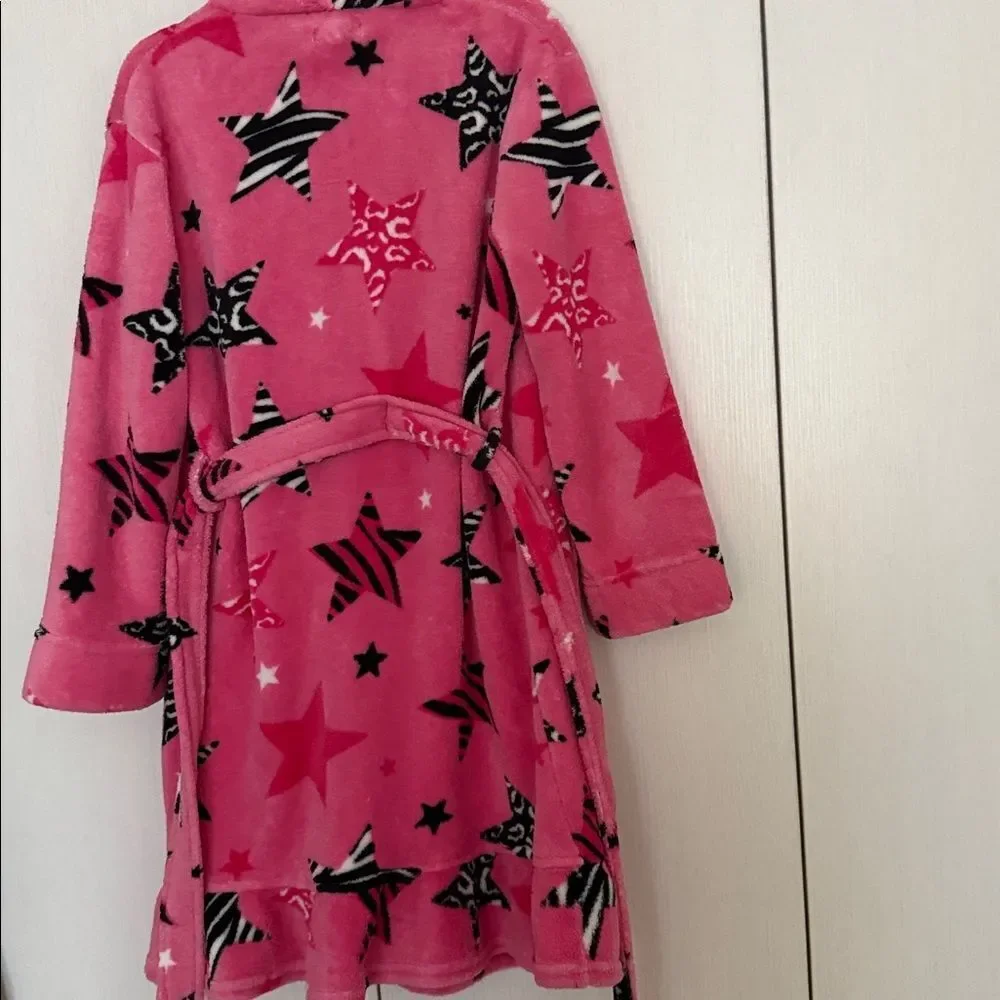Komar Kids Pink Star Pajama Robe